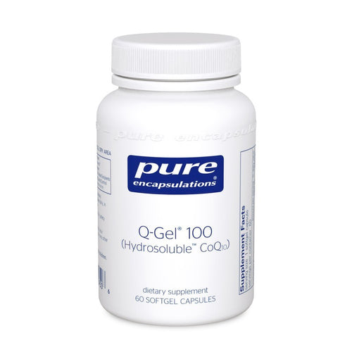 Q-Gel® (Hydrosoluble® CoQ10) 100 mg 60's - 60 capsules by Pure Encapsulations