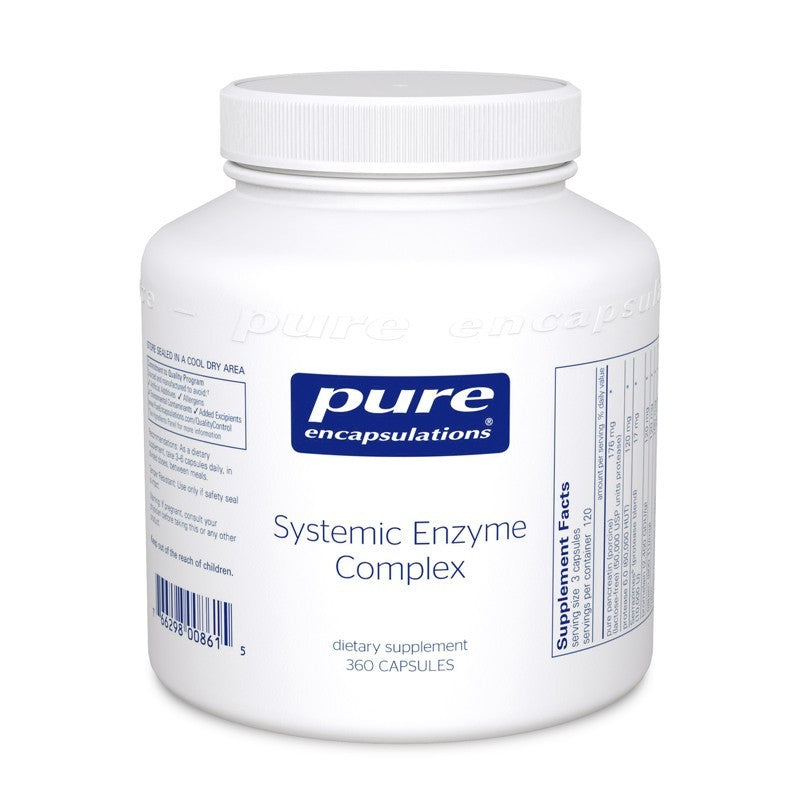 Systemic Enzyme Complex 180's - 180 capsules by Pure Encapsulations