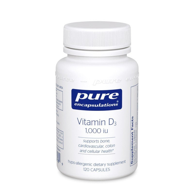 Vitamin D3 1,000 iu 250's - 250 capsules by Pure Encapsulations