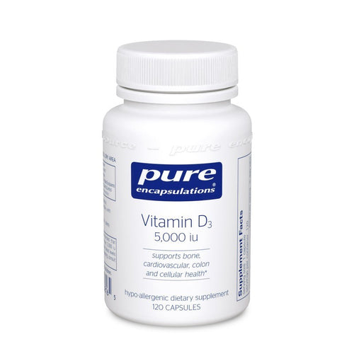 Vitamin D3 5,000 iu 250's - 250 capsules by Pure Encapsulations