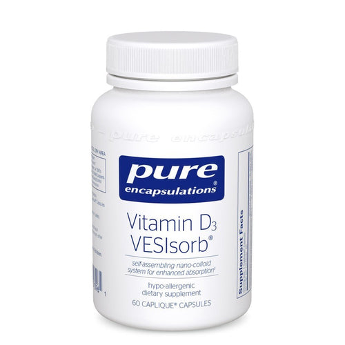 Vitamin D3 VESIsorb® - 60 capsules by Pure Encapsulations