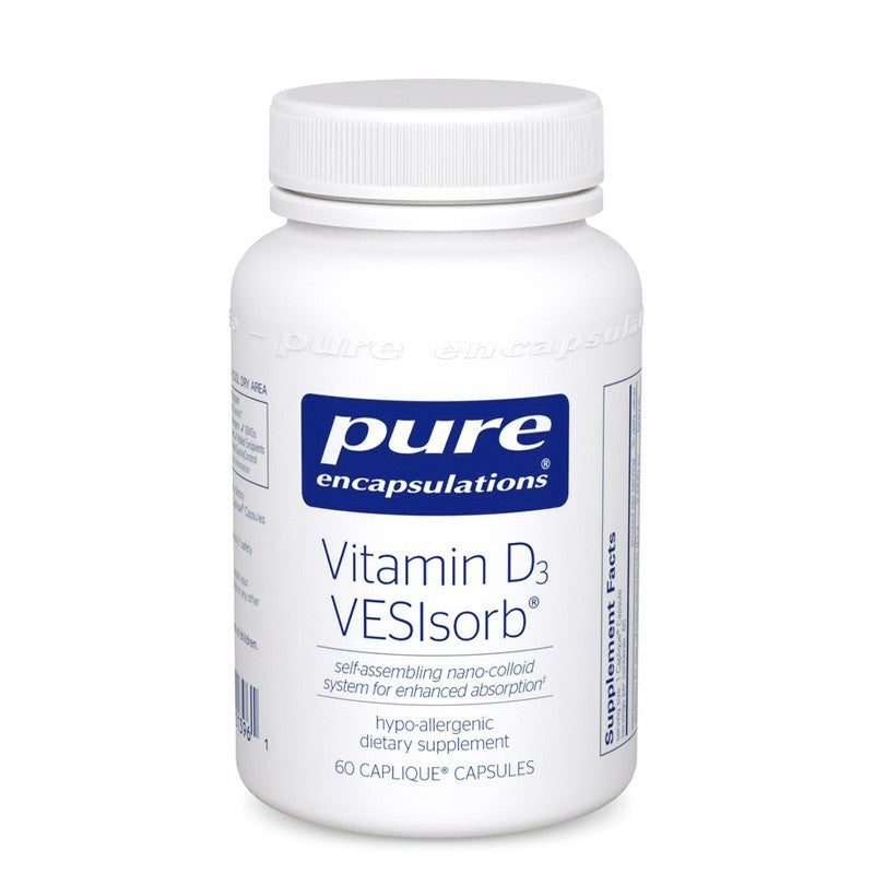 Vitamin D3 VESIsorb® - 60 capsules by Pure Encapsulations