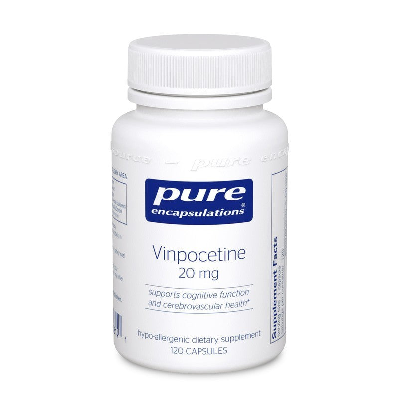 Vinpocetine 20 mg. 120's - 120 capsules by Pure Encapsulations