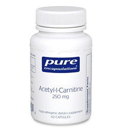 Acetyl-l-Carnitine 250 mg - 60 capsules by Pure Encapsulations