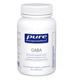 GABA by Pure Encapsulations 700 mg  60 vcaps