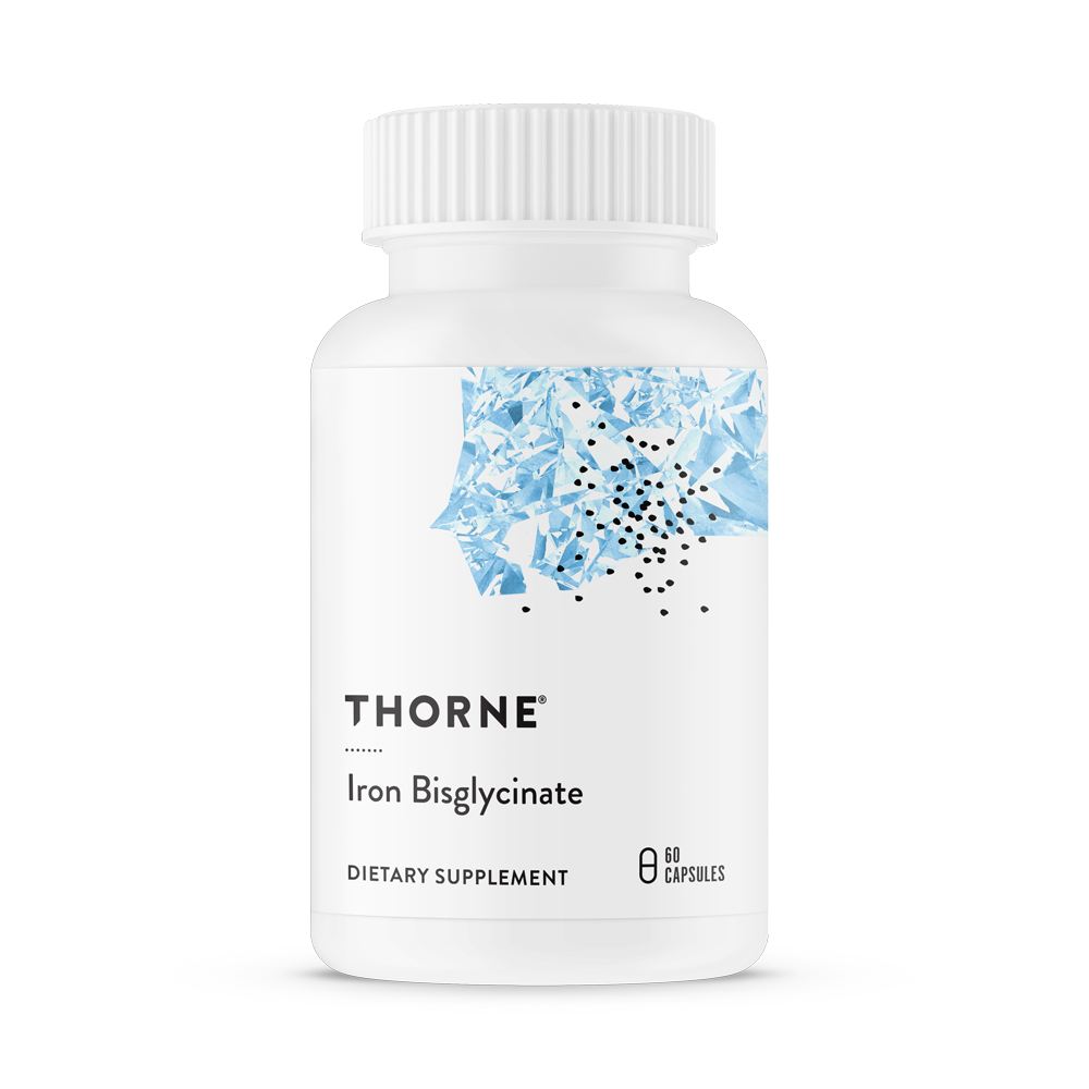 Iron Bisglycinate - 60 Count By Thorne Research