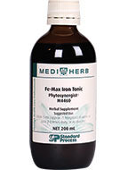 Fe-Max iron Tonic Photosynergist by MediHerb 200 mL (6.8 oz.) (Best By: April 2019)