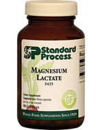 Magnesium Lactate by Standard Process 90 Capsules