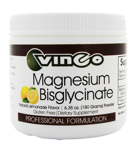 Magnesium Bisglycinate Powder (Lemonade) by Vinco