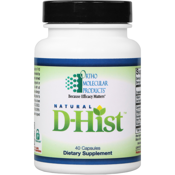 Natural D-Hist 40 capsules by Ortho Molecular