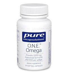 O.N.E. Omega 30's - Fish Oil Special - 30 capsules by Pure Encapsulations