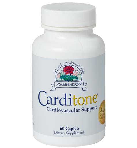 Carditone by Ayush Herbs 60 VCaplets