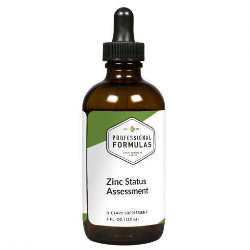 Zinc Status Assessment by Professional Complimentary Health Formulas ( PCHF ) 4 fl oz (118 ml).