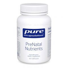 PreNatal Nutrients 120's - 120 capsules by Pure Encapsulations