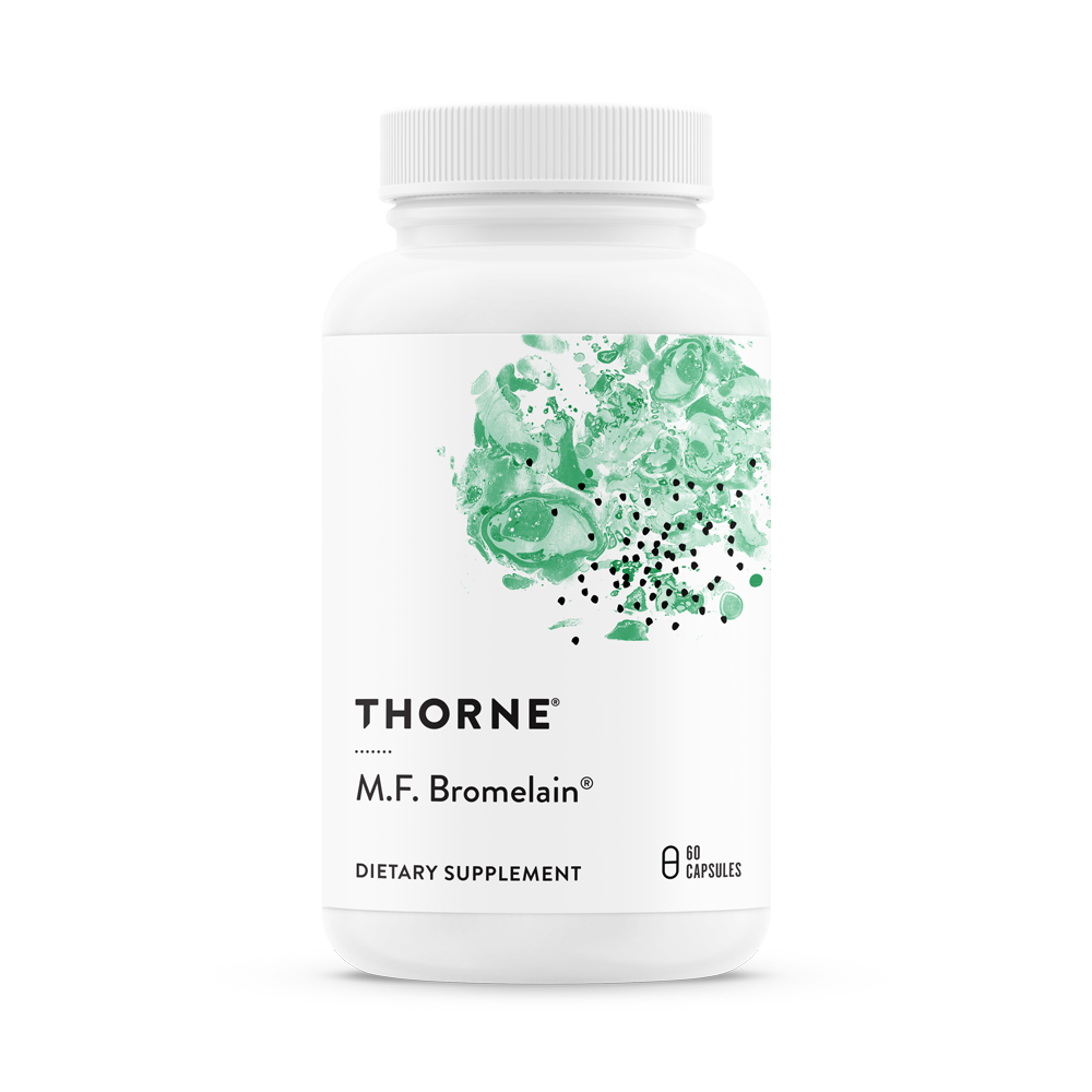 M.F. Bromelain - 60 Count By Thorne Research