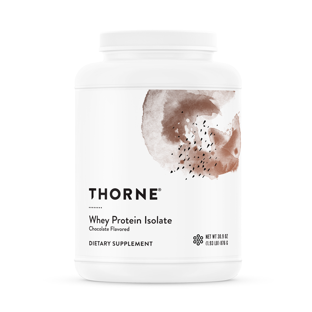 Whey Protein Isolate Chocolate - 30.9 oz By Thorne Research