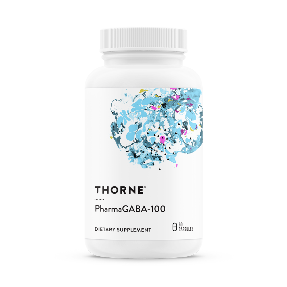 PharmaGABA-100 - 60 Count By Thorne Research