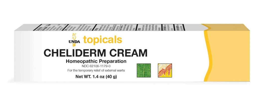 Cheliderm Cream (Anti-wart) - 1.4 oz By UNDA