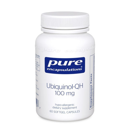 Ubiquinol-QH 100 mg 60's - 60 capsules by Pure Encapsulations