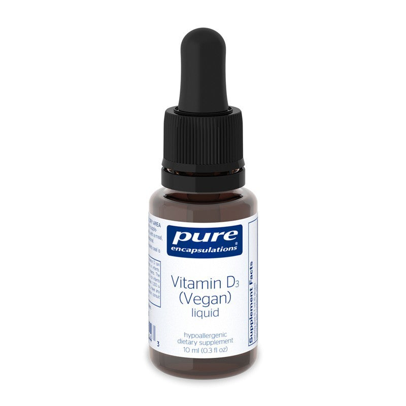 Vitamin D3 (Vegan) liquid - 10 ml by Pure Encapsulations