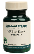 VF Bio-Dent for Pets by Standard Process 90 Tablets