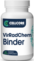 VirRadchem Binder by CellCore Biosciences 120 Capsules