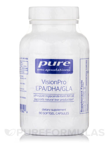 VisionPro EPA/DHA/GLA* 90's - Fish Oil Special - 90 capsules by Pure Encapsulations