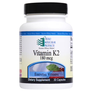 Vitamin K2 180 mcg 60 capsules by Ortho Molecular