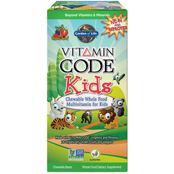 Vitamin Code® Kids Multivitamin Cherry Berry By Garden of Life 30 Chewable Bears