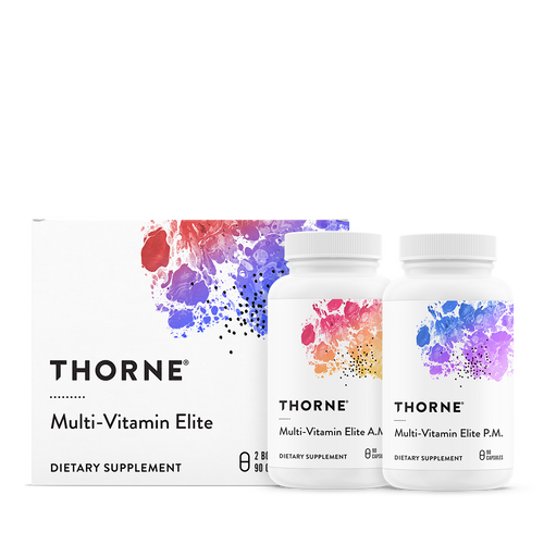 Multi-Vitamin Elite A.M. & P.M. (2 bottles) - 90 Count By Thorne Research