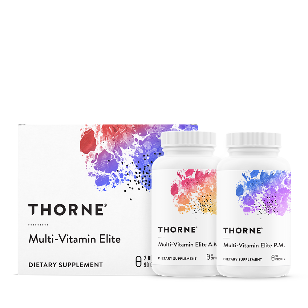 Multi-Vitamin Elite A.M. & P.M. (2 bottles) - 90 Count By Thorne Research