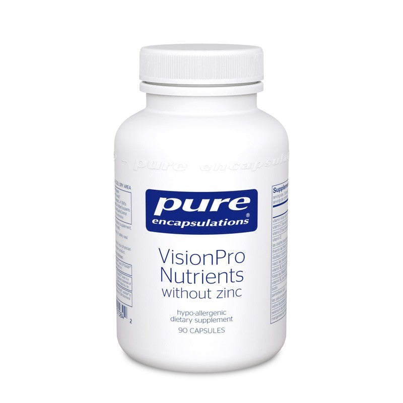 VisionPro Nutrients (without zinc)* 90's - 90 capsules by Pure Encapsulations